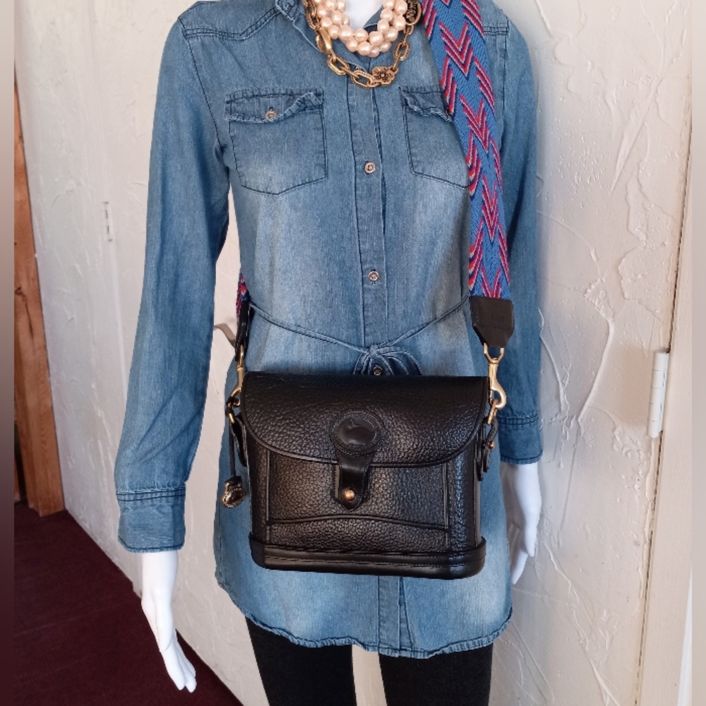 Dooney & Bourke Vintage, Mini Dover Collection 1992, includes SALT strap - Picture 4 of 13